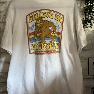 Bigfoot graphic Tee Source Unknown